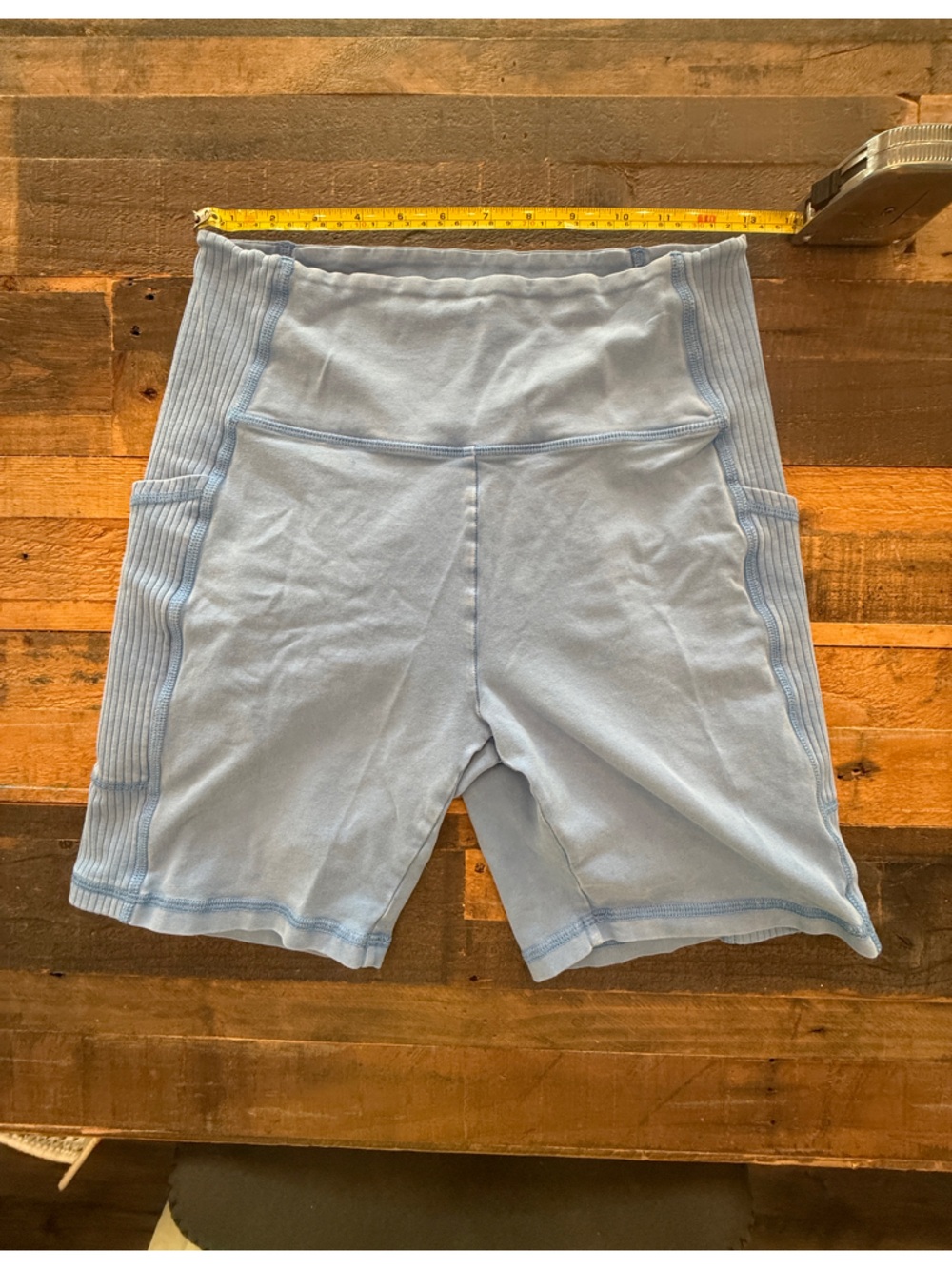aerie Light Blue Bike Shorts